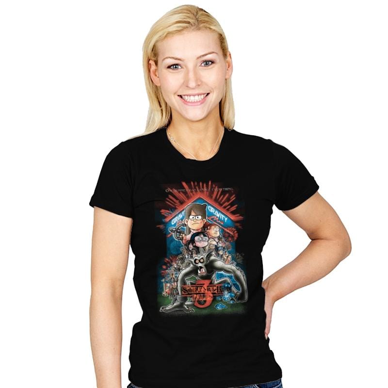 Stranger falls 3 - Womens T-Shirts RIPT Apparel