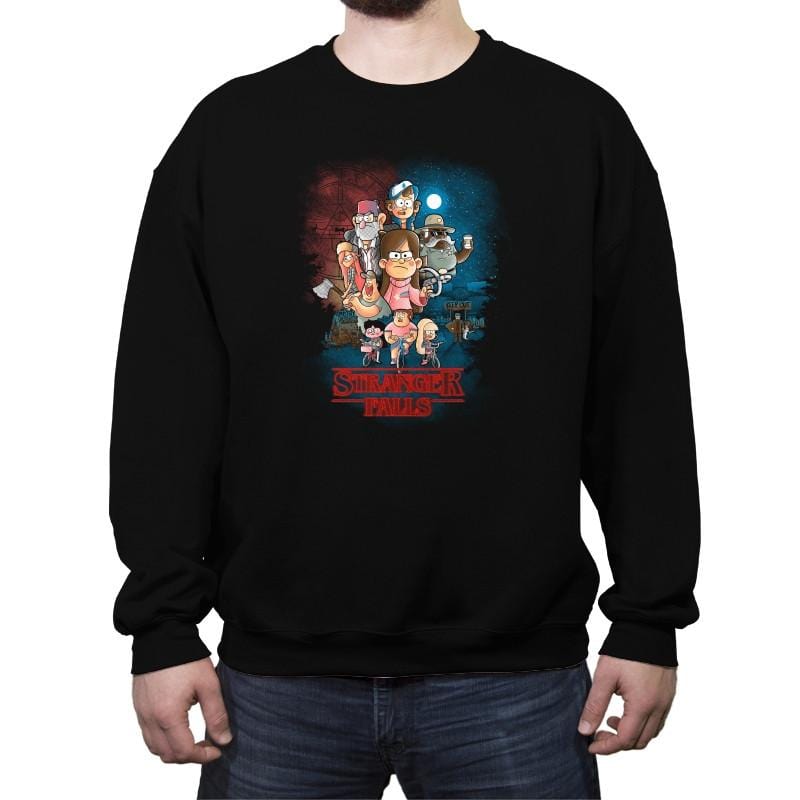 Stranger Falls Reprint - Crew Neck Sweatshirt Crew Neck Sweatshirt RIPT Apparel