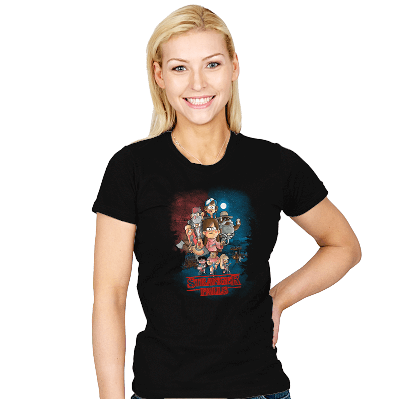 Stranger Falls - Womens T-Shirts RIPT Apparel