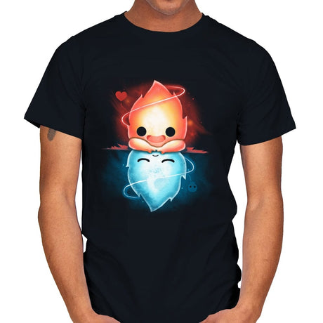 Stranger Fire - Mens T-Shirts RIPT Apparel Small / Black