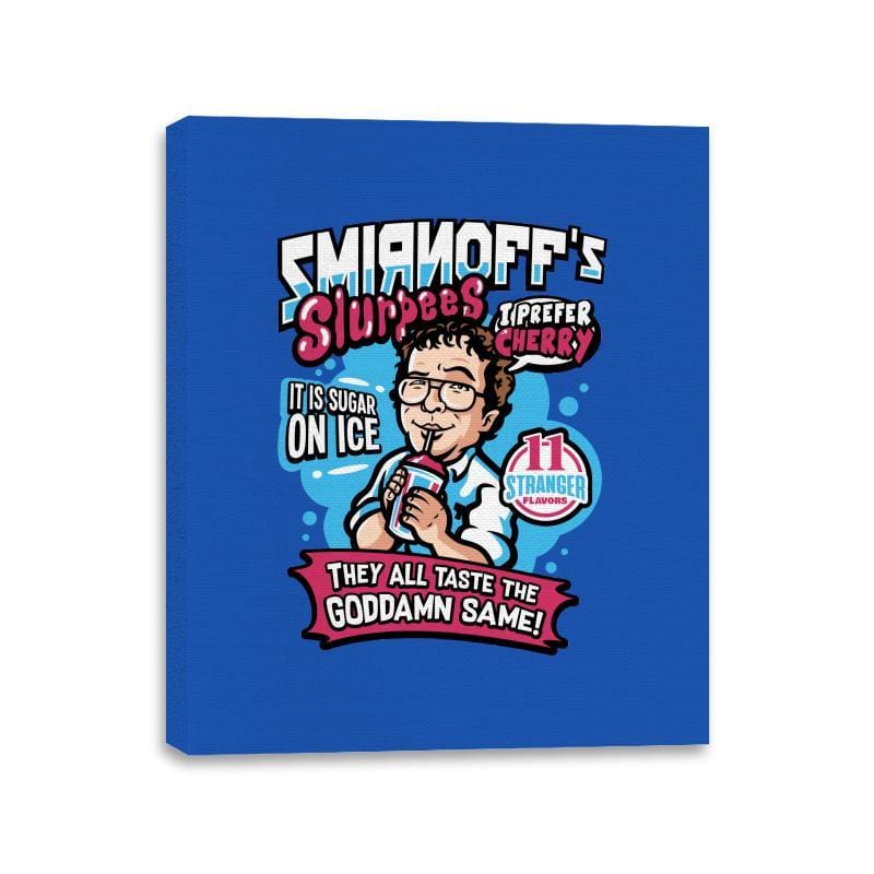 Stranger Ice Drinks - Canvas Wraps Canvas Wraps RIPT Apparel 11x14 / Royal