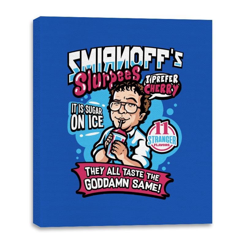Stranger Ice Drinks - Canvas Wraps Canvas Wraps RIPT Apparel 16x20 / Royal