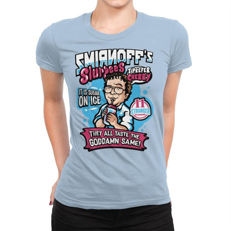 Stranger Ice Drinks - Womens Premium T-Shirts RIPT Apparel Small / Cancun