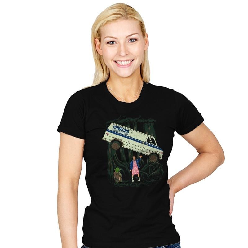 Stranger Jedi - Womens T-Shirts RIPT Apparel Small / Black