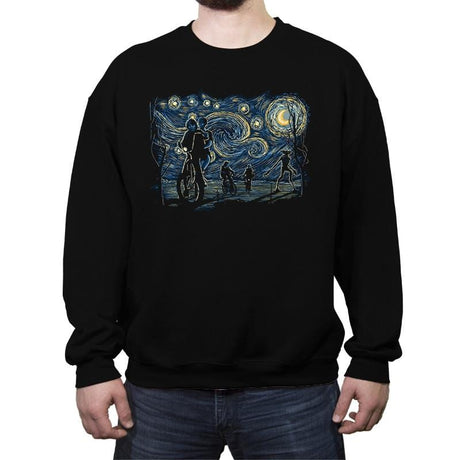 Stranger Night - Crew Neck Sweatshirt Crew Neck Sweatshirt RIPT Apparel