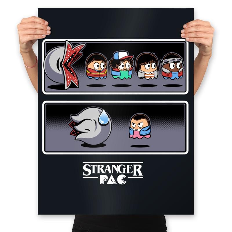 Stranger Pac - Prints Posters RIPT Apparel 18x24 / Black