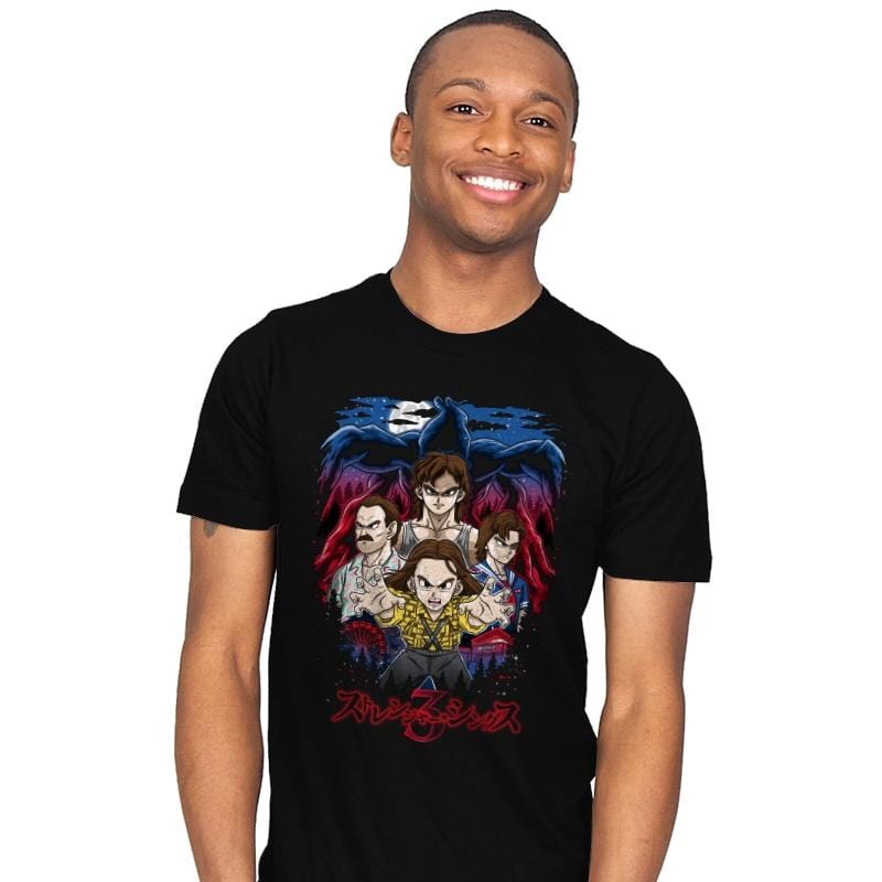 Stranger Shonen - Mens T-Shirts RIPT Apparel Small / Black