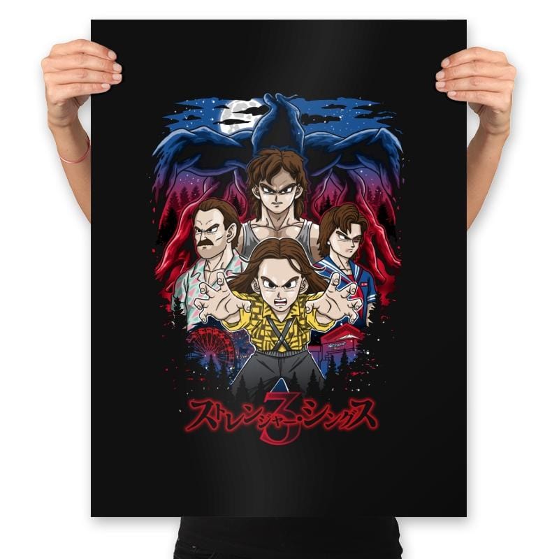 Stranger Shonen - Prints Posters RIPT Apparel 18x24 / Black