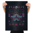 Stranger Sweater 3 - Ugly Holiday - Prints Posters RIPT Apparel 18x24 / Black