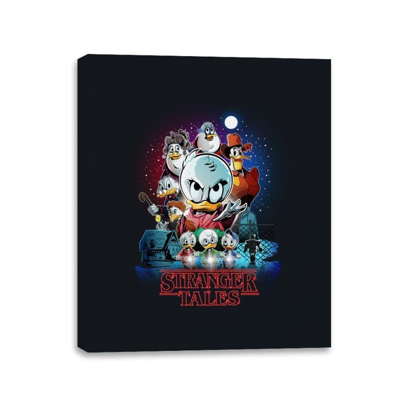 Stranger Tales - Canvas Wraps Canvas Wraps RIPT Apparel 11x14 / Black
