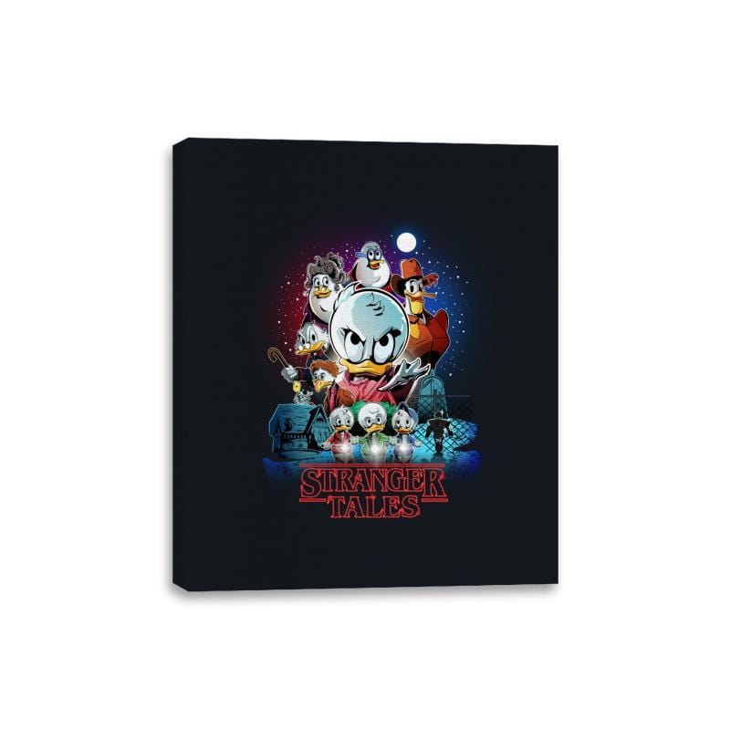 Stranger Tales - Canvas Wraps Canvas Wraps RIPT Apparel 8x10 / Black