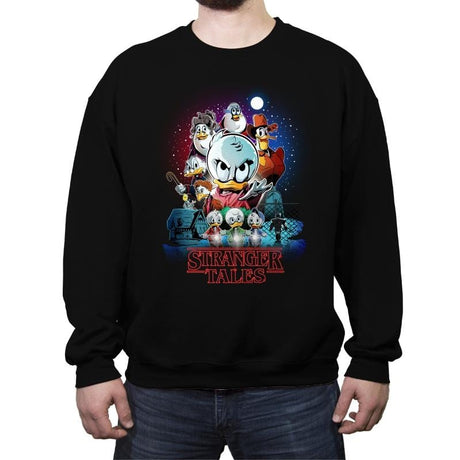 Stranger Tales - Crew Neck Sweatshirt Crew Neck Sweatshirt RIPT Apparel Small / Black