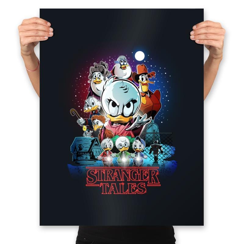 Stranger Tales - Prints Posters RIPT Apparel 18x24 / Black