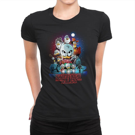 Stranger Tales - Womens Premium T-Shirts RIPT Apparel Small / Black