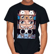 Straw Hat Eyes - Mens T-Shirts RIPT Apparel Small / Black
