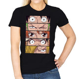 Straw Hat Eyes Pt1 - Womens T-Shirts RIPT Apparel Small / Black