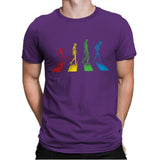 Stray Dog Strut - Best Seller - Mens Premium T-Shirts RIPT Apparel Small / Purple Rush