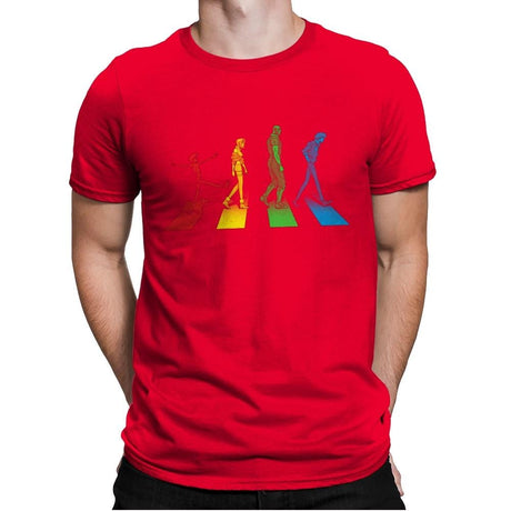 Stray Dog Strut - Best Seller - Mens Premium T-Shirts RIPT Apparel Small / Red
