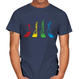 Stray Dog Strut - Best Seller - Mens T-Shirts RIPT Apparel Small / Navy