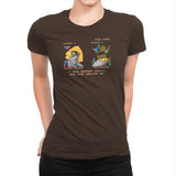 Street Bender Exclusive - Womens Premium T-Shirts RIPT Apparel Small / Dark Chocolate