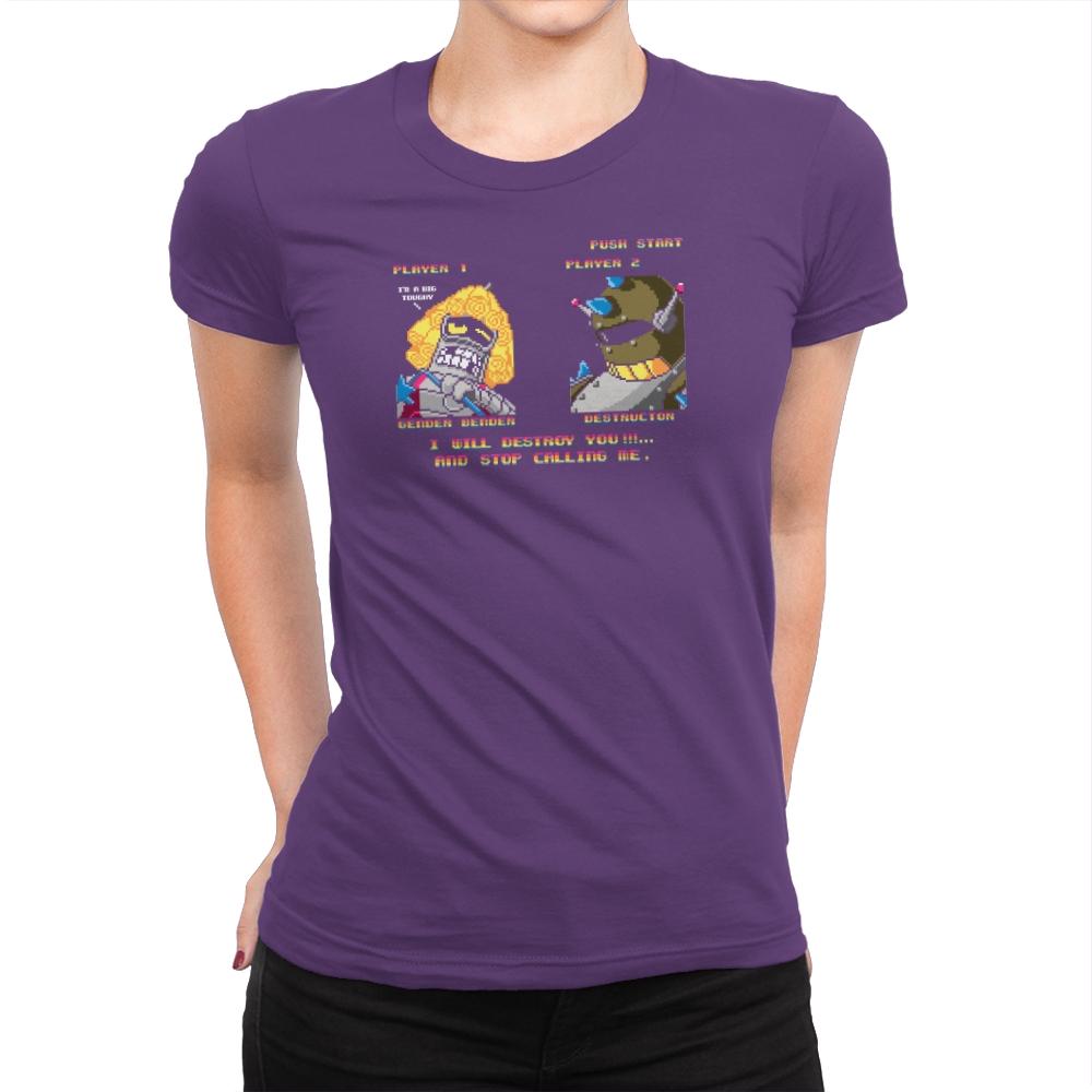 Street Bender Exclusive - Womens Premium T-Shirts RIPT Apparel Small / Purple Rush