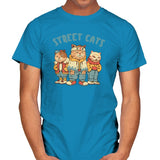 Street Cats - Mens T-Shirts RIPT Apparel Small / Sapphire