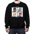 Street Fighter Villainz - Crew Neck Sweatshirt Crew Neck Sweatshirt RIPT Apparel Small / Black