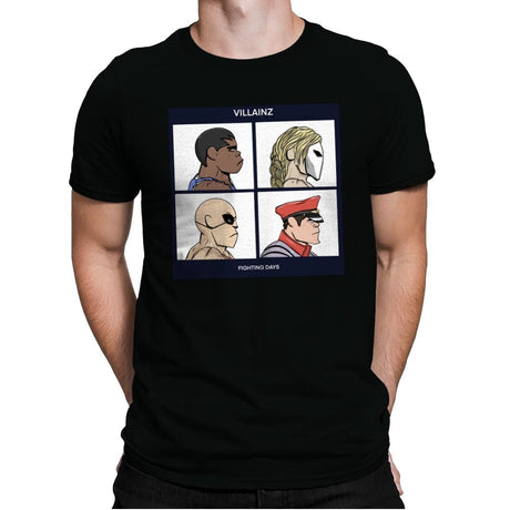 Street Fighter Villainz - Mens Premium T-Shirts RIPT Apparel Small / Black