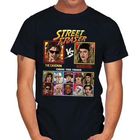 Street Fraser - Mens T-Shirts RIPT Apparel Small / Black