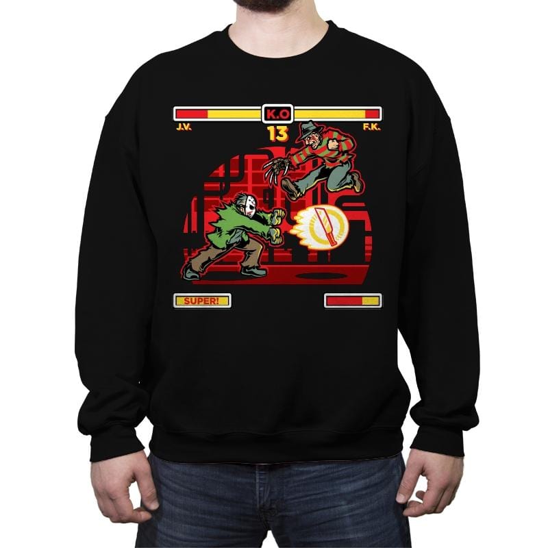 Street Frighter - Crew Neck Sweatshirt Crew Neck Sweatshirt RIPT Apparel