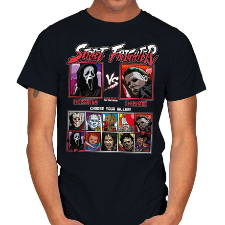 Street Frighter - Mens T-Shirts RIPT Apparel Small / Black