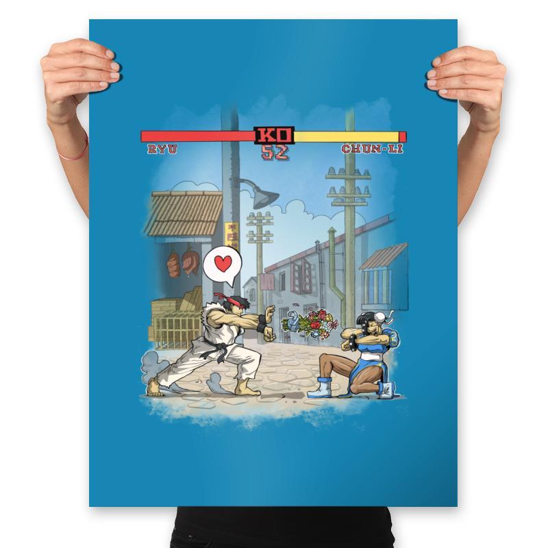 Street Lovers - Prints Posters RIPT Apparel 18x24 / Sapphire