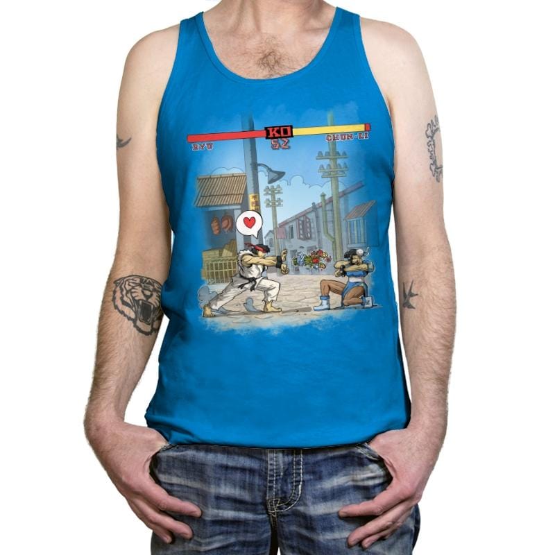 Street Lovers - Tanktop Tanktop RIPT Apparel X-Small / Teal