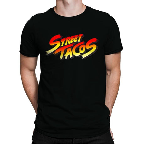 Street Tacos - Mens Premium T-Shirts RIPT Apparel Small / Black