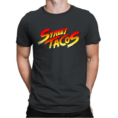 Street Tacos - Mens Premium T-Shirts RIPT Apparel Small / Heavy Metal