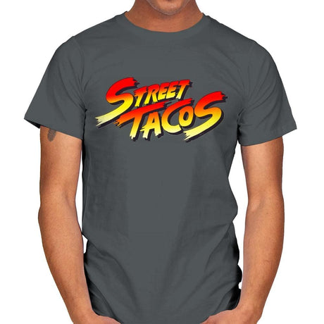 Street Tacos - Mens T-Shirts RIPT Apparel Small / Charcoal