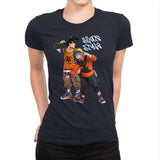 Street Wear Anime 03 - Womens Premium T-Shirts RIPT Apparel Small / Midnight Navy