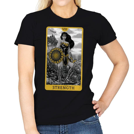 Strength DC - Womens T-Shirts RIPT Apparel Small / Black