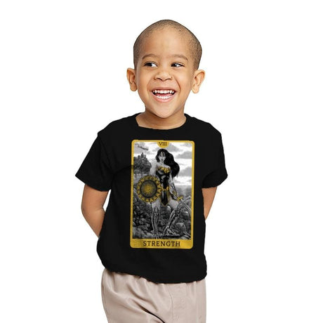 Strength DC - Youth T-Shirts RIPT Apparel X-small / Black