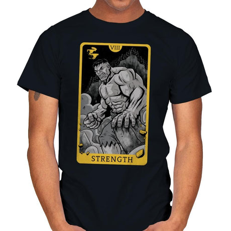 Strength - Mens T-Shirts RIPT Apparel Small / Black