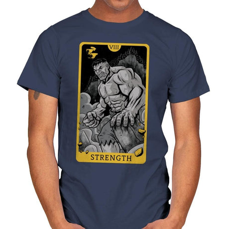 Strength - Mens T-Shirts RIPT Apparel Small / Navy