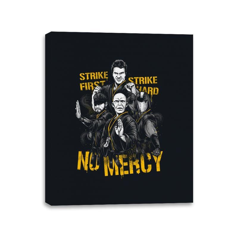 Strike First - Canvas Wraps Canvas Wraps RIPT Apparel 11x14 / Black