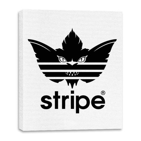 Stripe Black - Canvas Wraps Canvas Wraps RIPT Apparel 16x20 / White