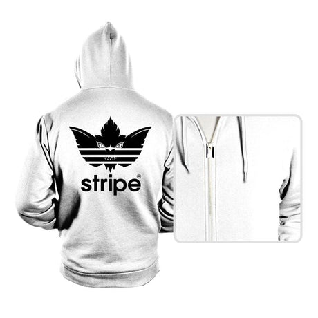 Stripe Black - Hoodies Hoodies RIPT Apparel Small / White