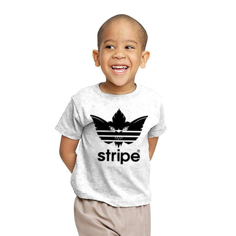 Stripe Black - Youth T-Shirts RIPT Apparel X-small / White
