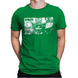 Stripe Has a Posse - Mens Premium T-Shirts RIPT Apparel Small / Kelly Green