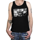Stripe Has a Posse - Tanktop Tanktop RIPT Apparel X-Small / Black