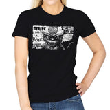 Stripe Has a Posse - Womens T-Shirts RIPT Apparel Small / Black