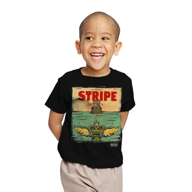 Stripe - Youth T-Shirts RIPT Apparel X-small / Black