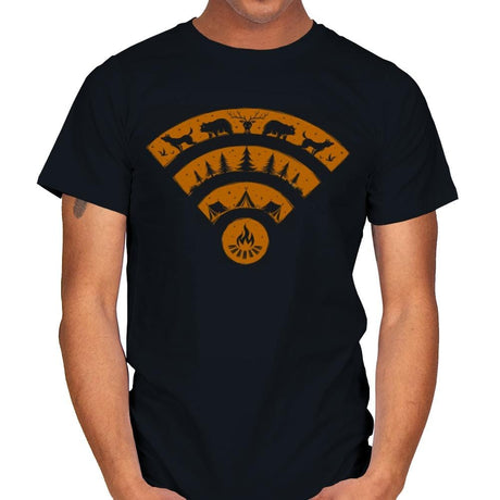 Stronger Connection - Mens T-Shirts RIPT Apparel Small / Black